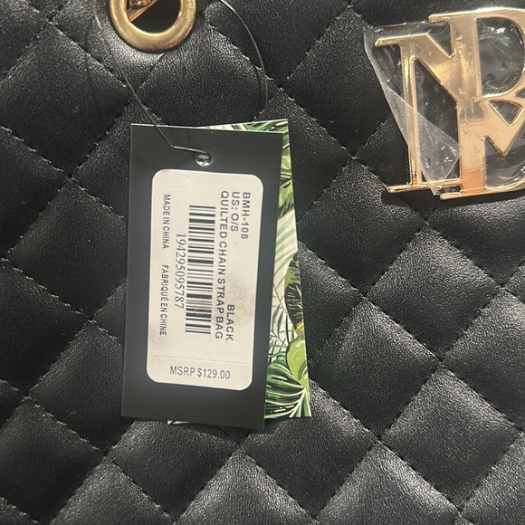 Badgley Mischka quilted bag - Picture 6 of 7